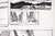 Six Panel Thumbnail Sketches of Desert and Canyon Landscapes in Ink on Paper by Laurence Sisson For Sale - Image 9 of 10
