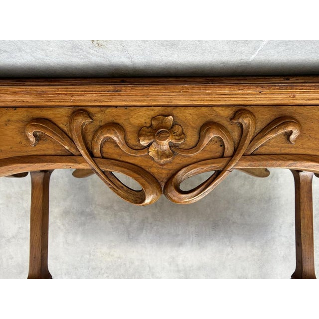 Art Nouveau Side Table in the style of Émile Gallé, France, 1890 For Sale - Image 9 of 17