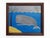Matt Rix, Naive Style Sperm Whale & Beach with Palms, Oil on Board, Framed For Sale - Image 11 of 11