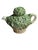 Rustic European Vintage Ethan Allen Ceramic Green Boxwood Topiary Tea Pot, Made in Italy For Sale - Image 3 of 6