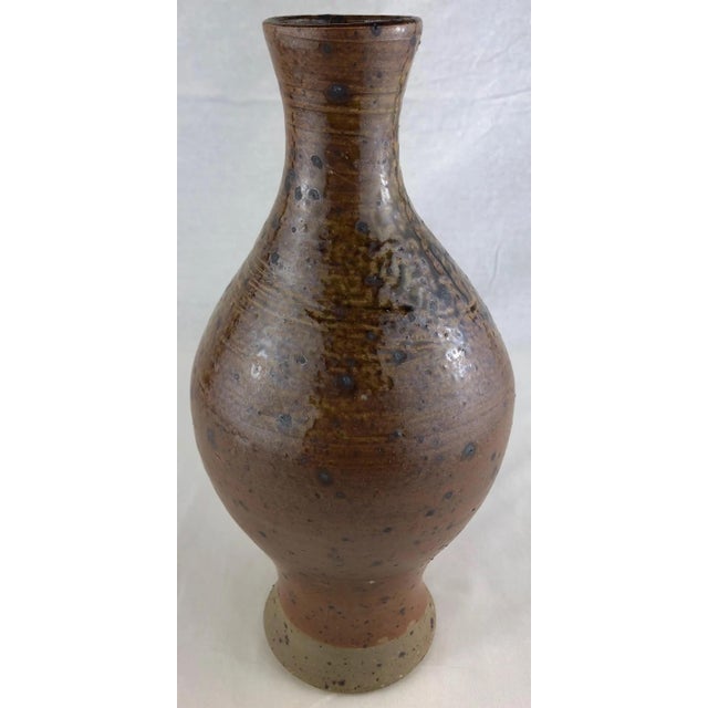 French Mid-Century Ceramic Vase Signed Jgp, Attrib. To Max & Dominique Picard For Sale In Miami - Image 6 of 6