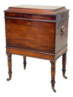 Small Georgian Mahogany Cellarette Box, 1800s