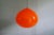 1960s Oignon Xen Suspension in Orange Opaline Glass by Alessandro Pianon for Vistosi, 1960s For Sale - Image 5 of 16
