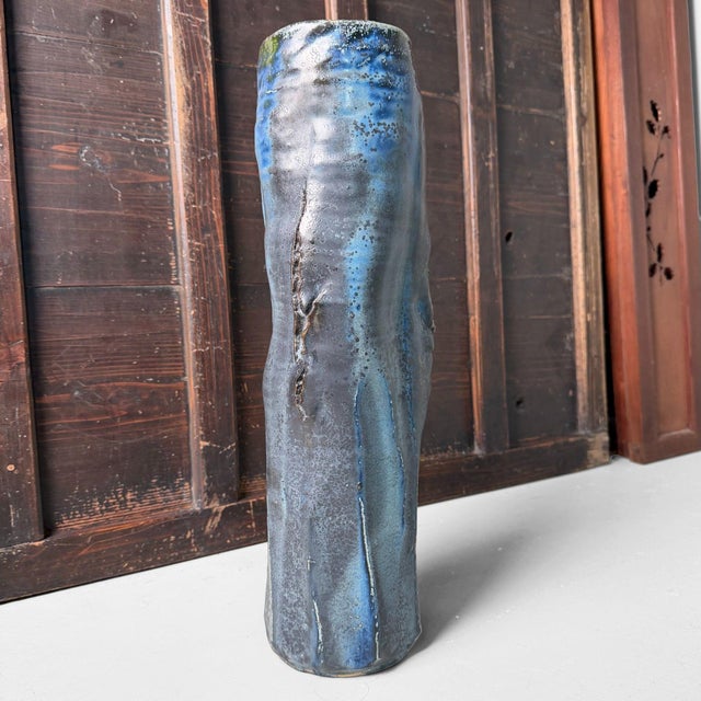 Mid-Century Modern Organic Ikebana Vase by Kato Usuke, 1960s For Sale - Image 3 of 18