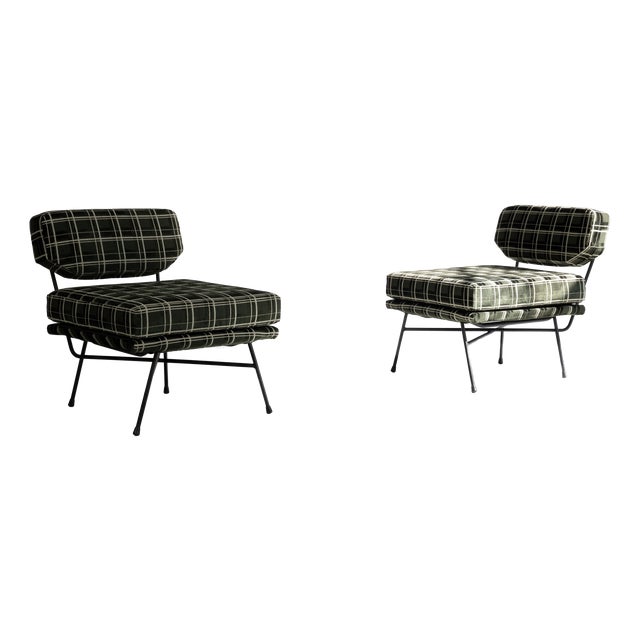 Elettra Armchairs by Studio BBPR for Arflex, Italy, 1954, Set of 2 For Sale