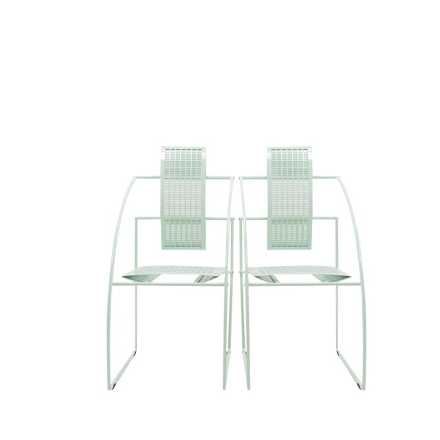 Quinta Chairs by Mario Botta for Alias, 1980s, Set of 2 For Sale