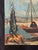 1950s French School Artist, Mediterranean Marine Scene, 1950s, Oil on Canvas For Sale - Image 5 of 12