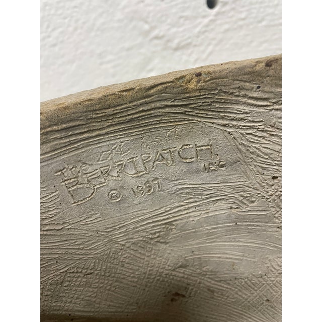 Cream Vintage 1987 "The Berrypatch" Oak Leaf & Acorn Studio Pottery Planter For Sale - Image 8 of 9