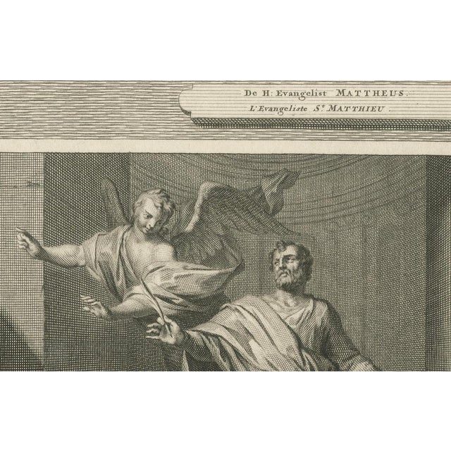 Early 18th Century Pieter Mortier, Evangelists Matthew and Mark, 1700s, Paper For Sale - Image 5 of 10