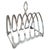 Sterling Silver Seven-Bar Toast Rack from S. Blanckensee & Son, 1933 For Sale - Image 6 of 6