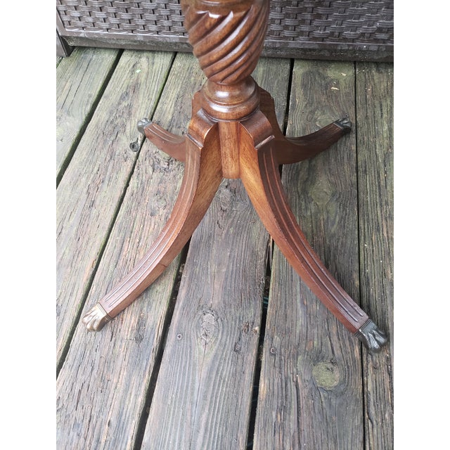 Vintage Brandt Genuine Mahogany Pie Crust Table Chairish