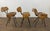 Mid 20th Century Set of Three Sculptural Brutalist Organic Mexican Modern Dining / Accent Chairs For Sale - Image 11 of 18