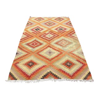 Vintage Turkish Kilim Rug X For Sale