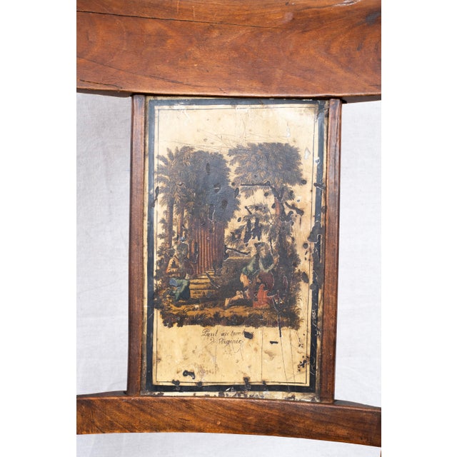 Wood Pair of Antique Rush Seat Chairs For Sale - Image 7 of 12