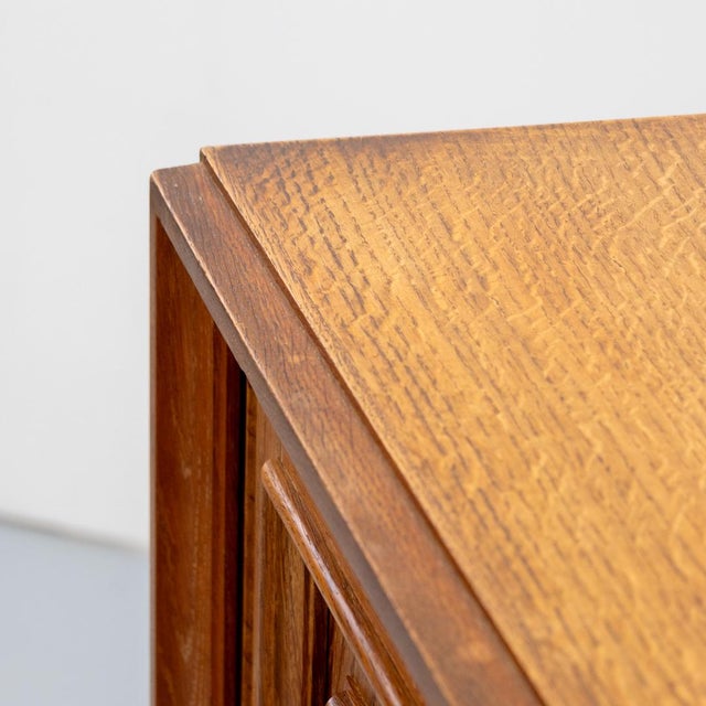 Vintage Oak Sideboard by Axel O. Röck for Otterup Møbelfabrik, 1960s For Sale - Image 11 of 18
