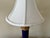 Late 20th Century French Sèvres Style Porcelain and Gold Table Lamp With Shade For Sale - Image 11 of 12