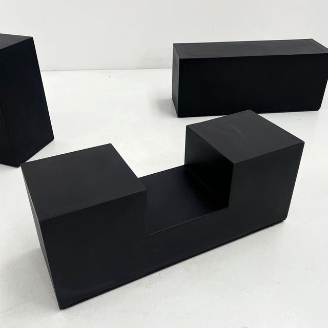 Coffee Tables by Gli Scacchi for Mario Bellini for B&B Italia, 1970s, Set of 3 For Sale - Image 6 of 13
