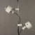 Vintage Floor Lamp in Aluminium, Italy, 1970s For Sale - Image 6 of 10