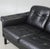 Vintage Danish Black Leather Sofa, 1970s For Sale - Image 6 of 8