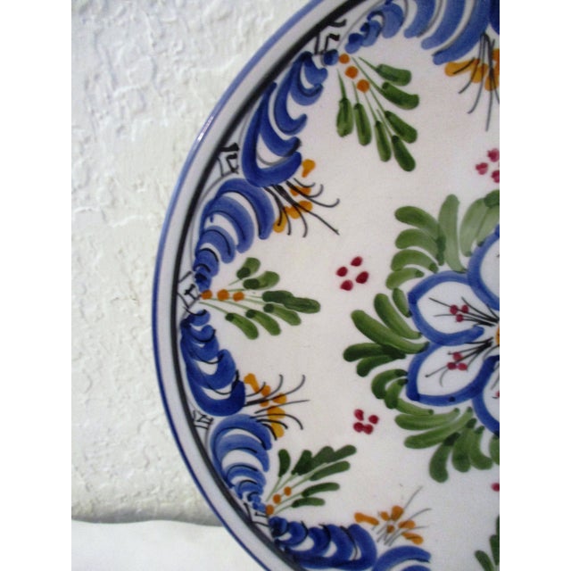 Spanish Pottery Hanging Display Plates a Pair Chairish