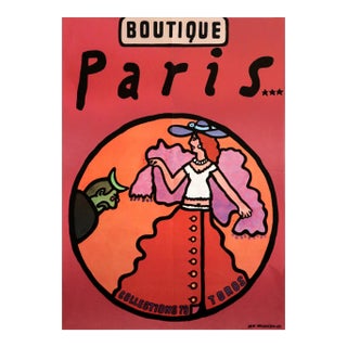 1978 Boutique Paris for Collection Projekt - Mlodozeniec (Fancy Woman With Green Man) For Sale