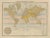 World Wind Currents Map by Andriveau-Goujon, 1861 For Sale - Image 10 of 10