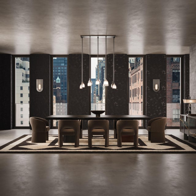Anthracite Dining Table by Porus Studio For Sale - Image 11 of 12
