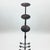 2020s Hand Forged Iron Candelabra Set of 3 (90-110cm) Antique Copper Finish Slender Stem with French Scroll Base For Sale - Image 5 of 7