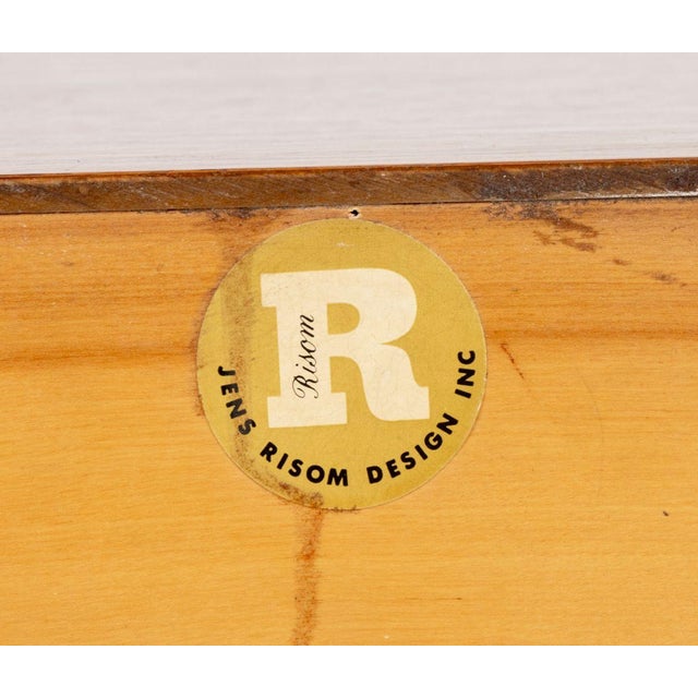 Brown Jens Risom Walnut Chest of Drawers For Sale - Image 8 of 8