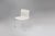 2000 - 2009 Mid-Century Modern White Chair with Metal Frame and Plastic Seat, Belgium, 2000s For Sale - Image 5 of 12