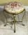 Vintage Brass Suzani Foot Stool For Sale - Image 9 of 13