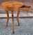Mid 20th Century Mid 20th Century Italian Biedermeier Style Walnut Tripod Single Drawer Candle Stand Side Table For Sale - Image 5 of 11