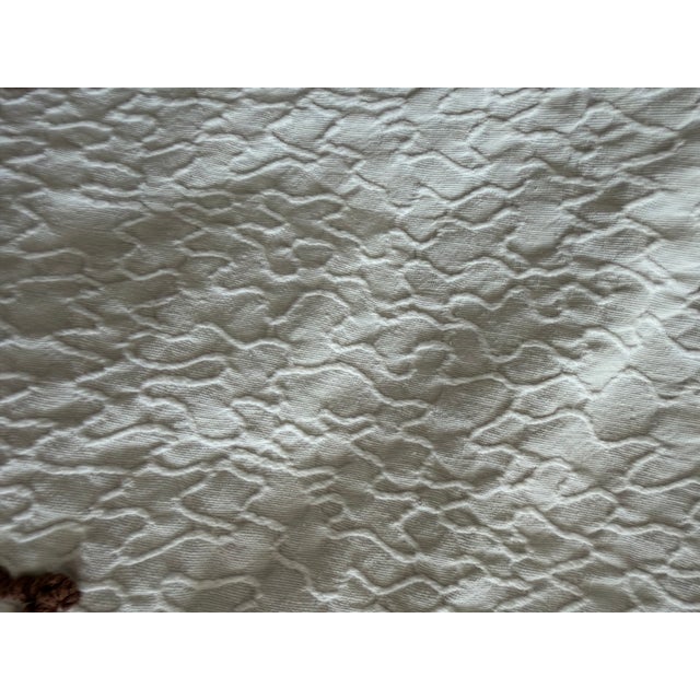 Vintage Chenille Bedspread Double/Queen For Sale In New York - Image 6 of 7