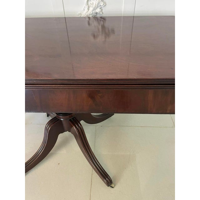 Antique Regency Mahogany Dining Table, 1825 For Sale - Image 12 of 15