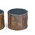 Adrian Pearsall for Craft Associates Mid Century 24-Inch Brutalist Drum Side End Tables For Sale - Image 11 of 11