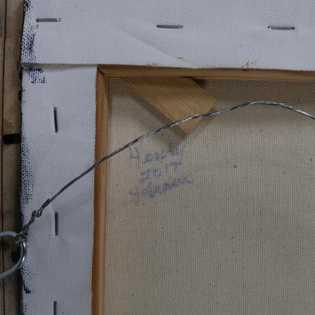 Boston Terrier Dog Portrait Oil Painting “Henry” Signed For Sale - Image 14 of 14