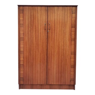 Mid Century Double Door Armoire C.1960s For Sale