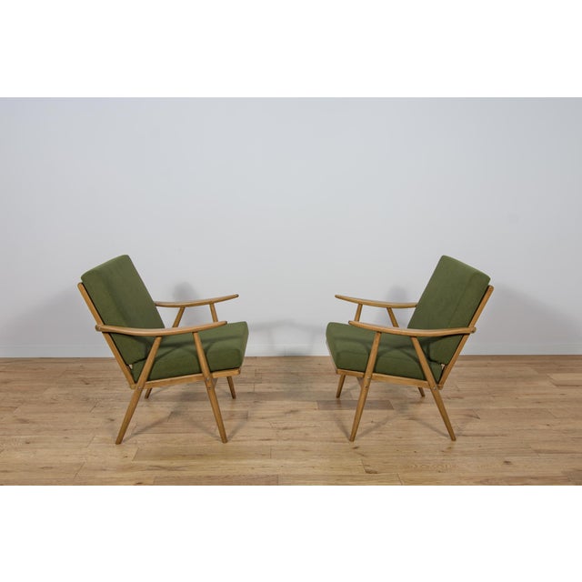 Mid-Century Modern Armchairs from TON, Czechoslovakia, 1960s, Set of 2 For Sale - Image 6 of 18