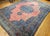 19th Century Oversized Persian Khorassan Rug, Hand-Knotted Wool, Floral Pattern, Red & Blue, 11x16 For Sale - Image 11 of 18
