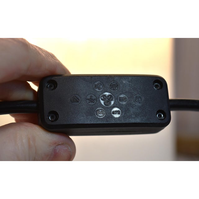 Vintage 1970s Mid-Century Modern Glashutte Limburg White Glass Mushroom Table Lamp Model A743 For Sale - Image 11 of 18