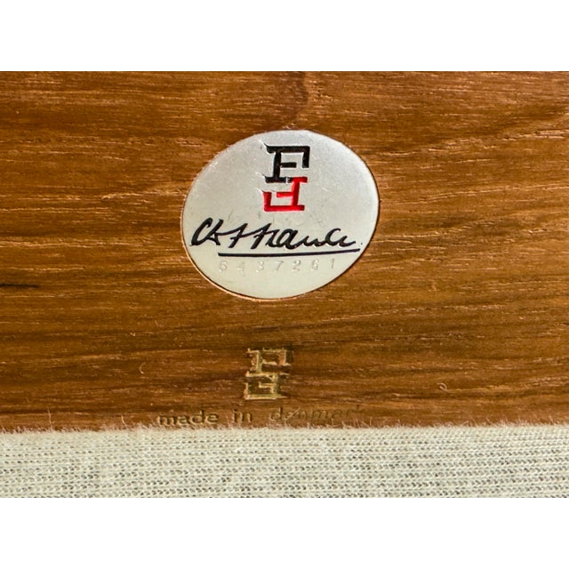 Teak 3-Seater Senator Sofa by Ole Wanscher for France & Søn, 1964 For Sale - Image 15 of 18