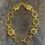 21st Century Bulgari Style Costume Jewelry Italian Brass and Monete Necklace For Sale - Image 9 of 12