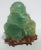 1970s Vintage Chinese Fluorite Hotei Buddha on Wooden Stand For Sale - Image 5 of 12