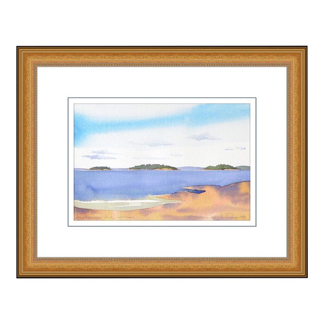 1980s From Islesboro, June Afternoon, Susan Headley Van Campen For Sale