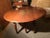 19th C. French Oak Round / Dining Table For Sale - Image 4 of 9