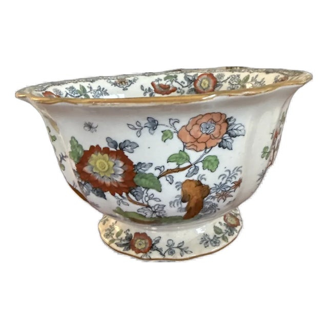 Antique Ashworth Bros. Hanley Ironstone Jardinière – Santini Bros. Provenance, c.1890 For Sale