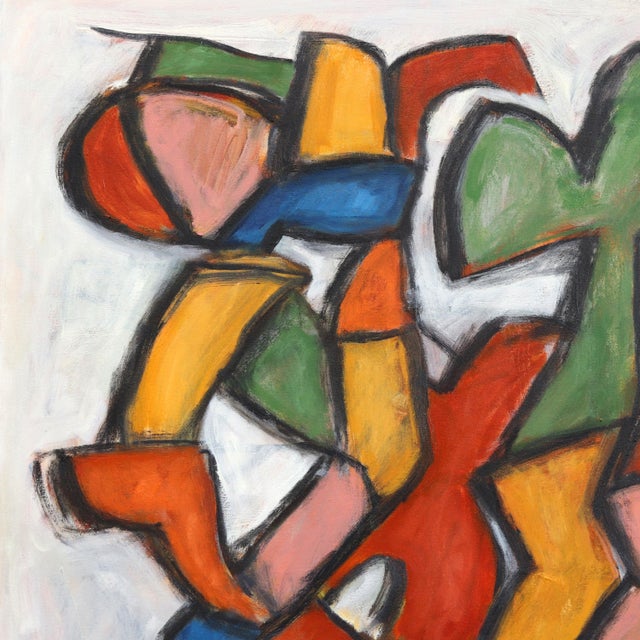 Running Wild - Large Original Abstract Contemporary Painting on Canvas by Harrison Gilman For Sale - Image 4 of 9