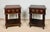 Spanish Carved Wood Nightstands, 1930, Set of 2 For Sale - Image 6 of 13