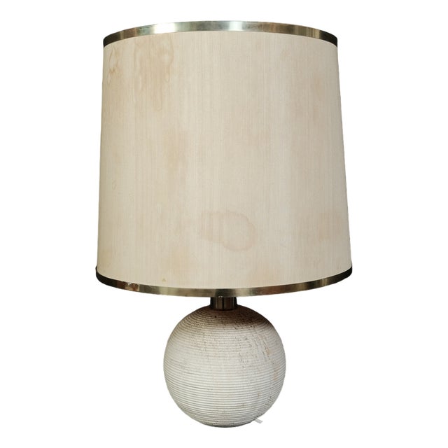 Travertine Table Lamp from Vasco Fontana Studio, 1970s For Sale