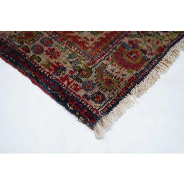 Textile Antique Malayer 4'3'' X 6'5'' For Sale - Image 7 of 12